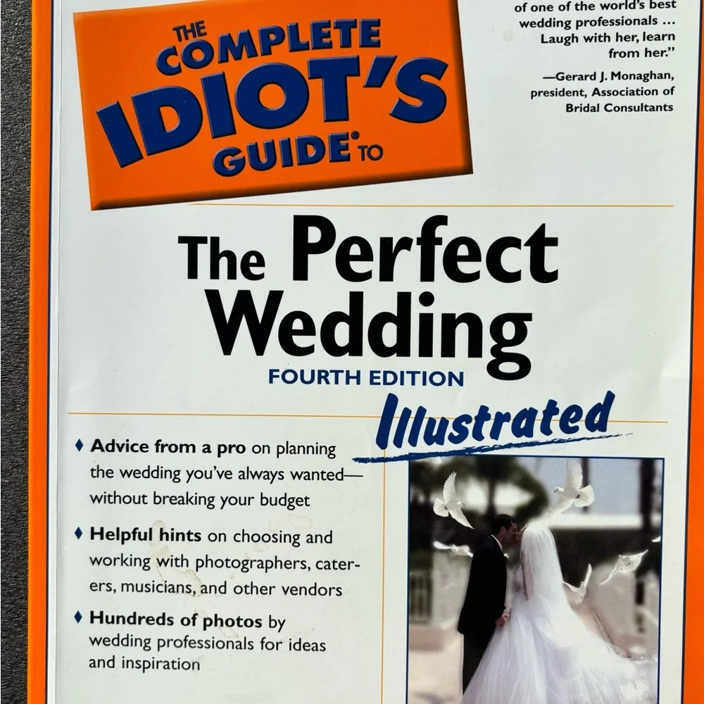2 Wedding Planning Books - like new!